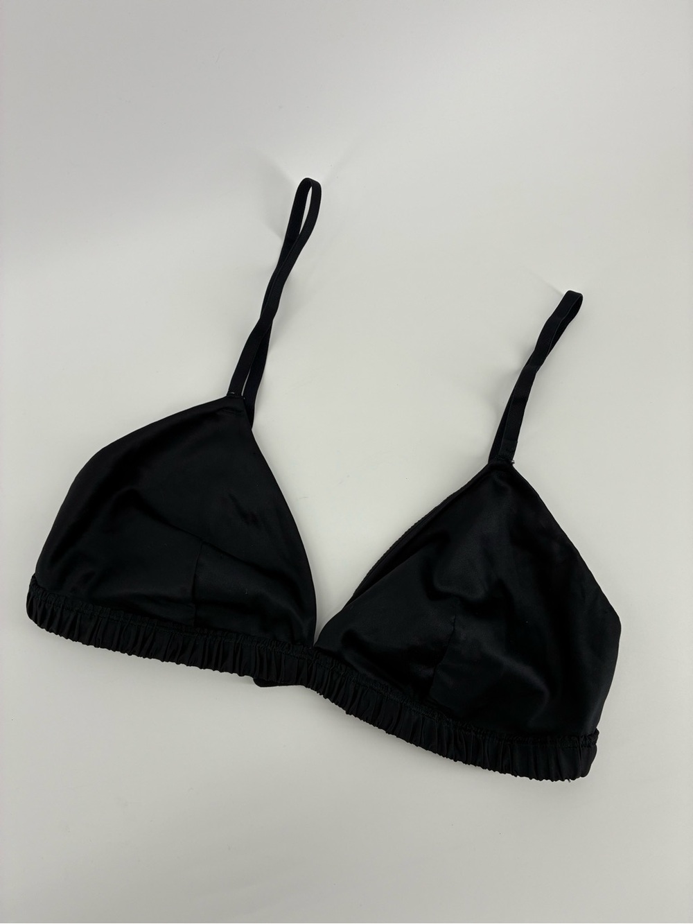 La SENZA Black Triangle Bralette - Adjustable Straps